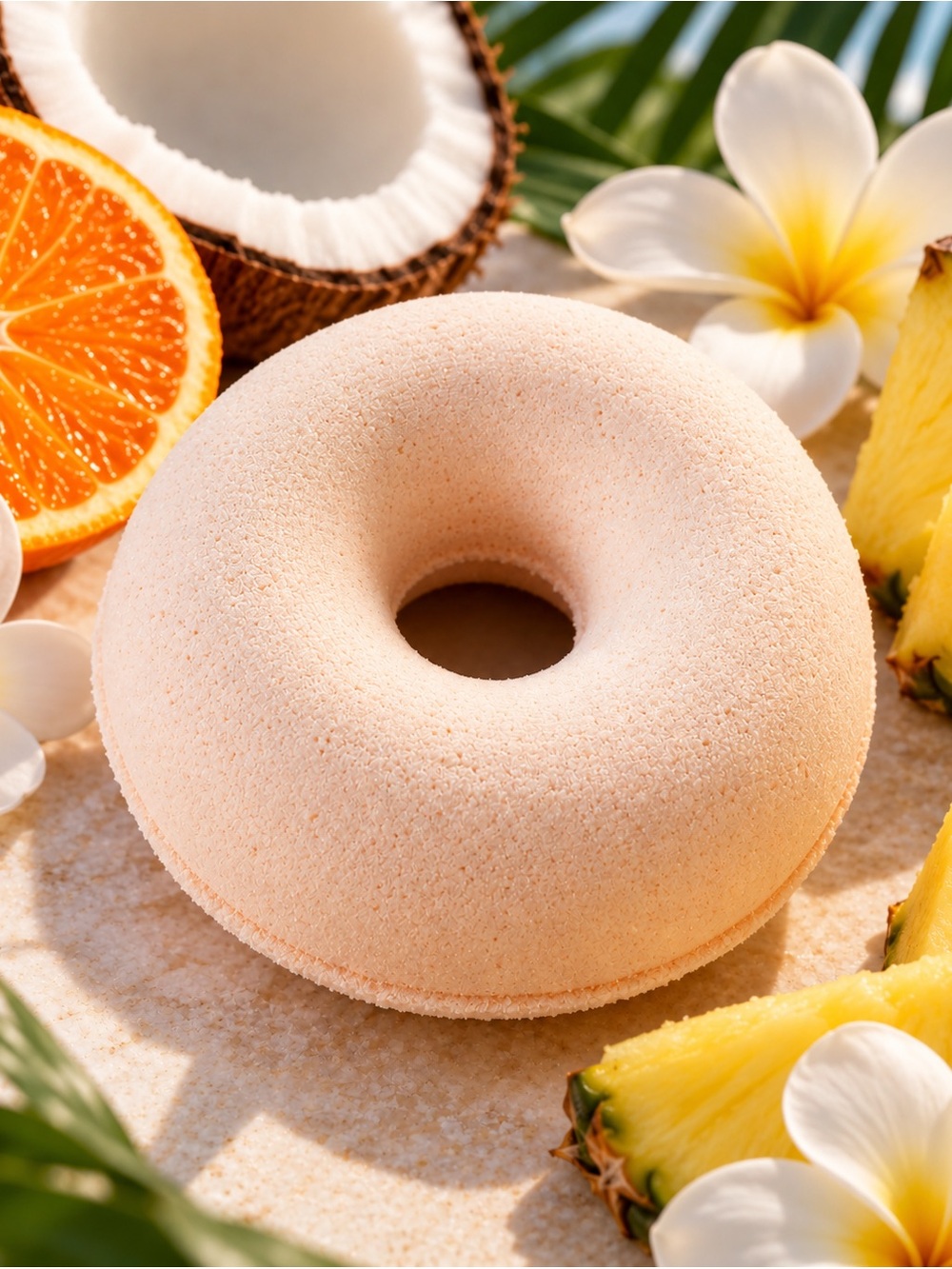 VOLCANO Donut bath bomb!